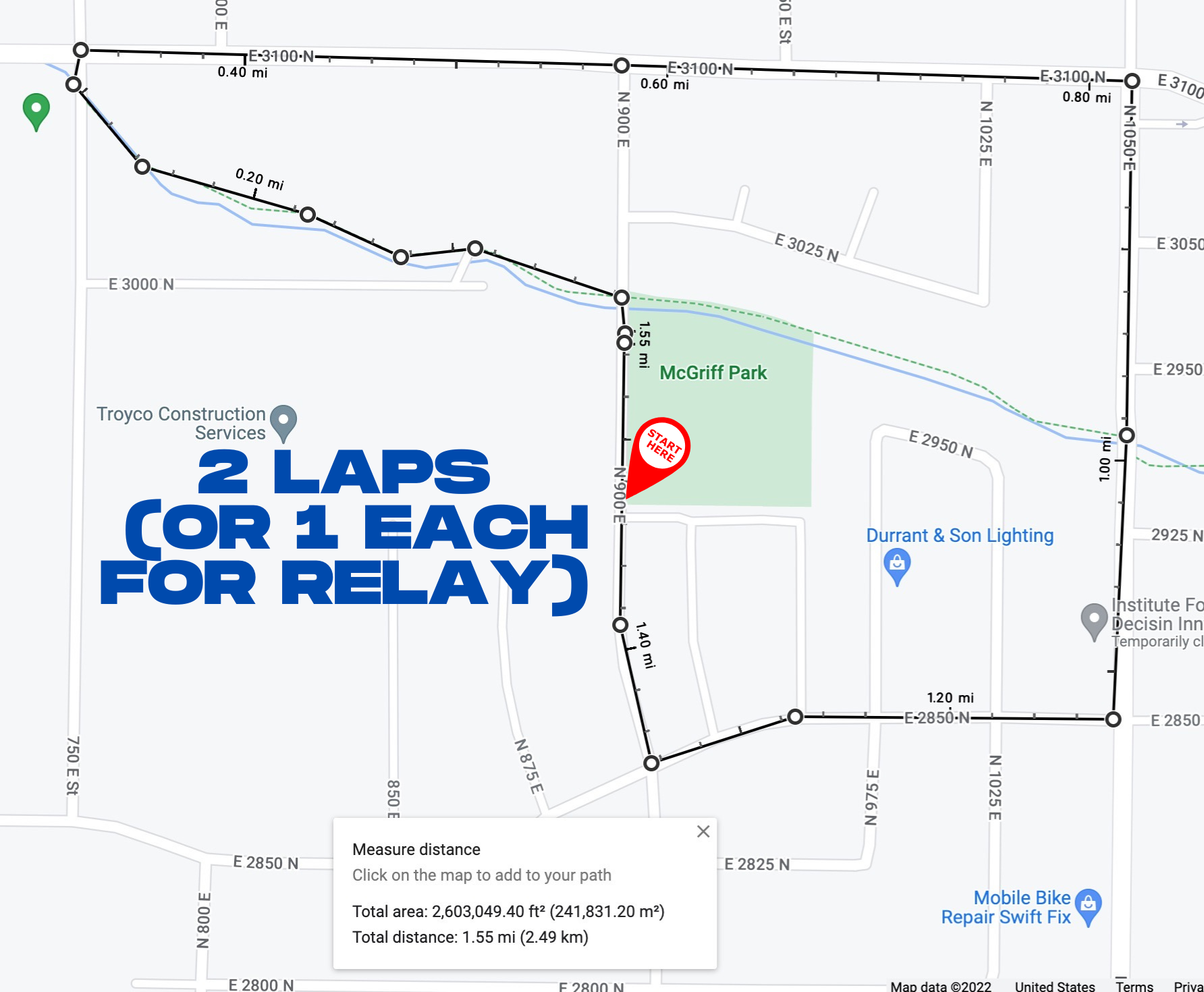 2023 Turkey Trot Relay Team Registration