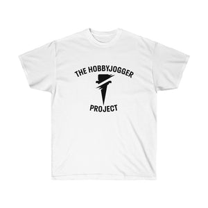 The Hobbyjogger Project - White/Gray Tee